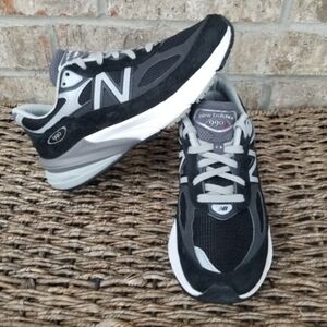 New Balance 990v6 BLACK Running Shoes (Women 7B) Comfort Walking Sneakers